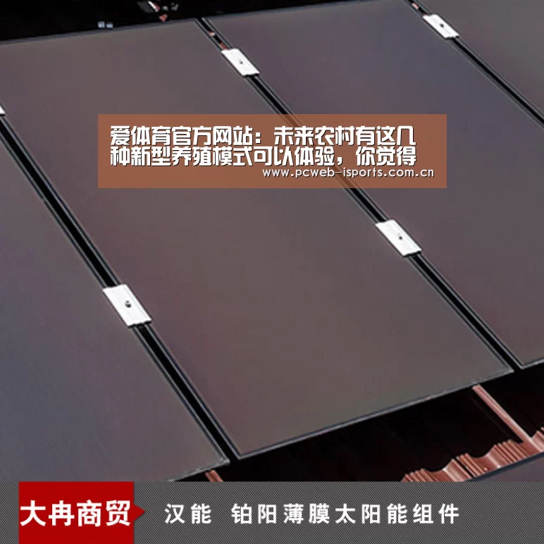 爱体育官方网站:未来农村有这几种新型养殖模式可以体验,你觉得哪种好?(图1) 爱体育h5